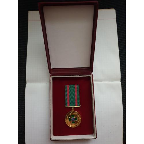 Медаль 15 лет Государственной пограничной службе