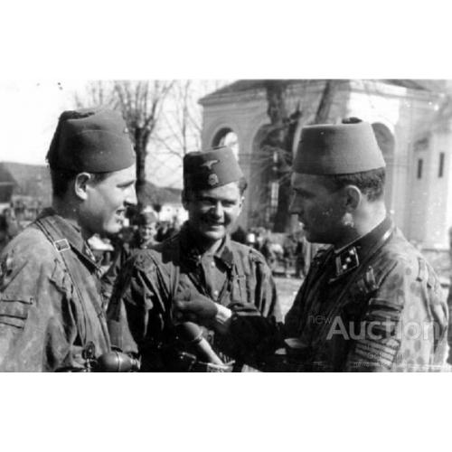 Боснийские мусульмане на службе вермахта.