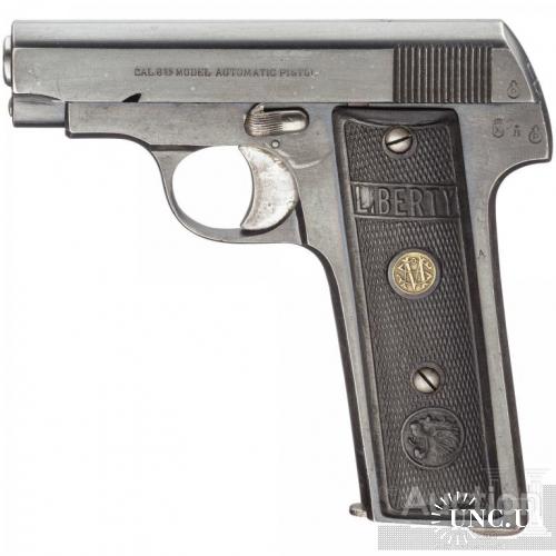 Liberty Cal.635 Model Automatic Pistol, калибр 6,35x15,5mm SR Browning, ёмкость магазина 12 патронов