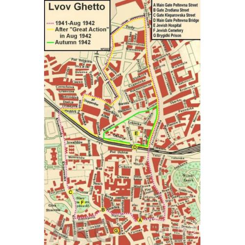 Lvov Ghetto Львовское гетто.