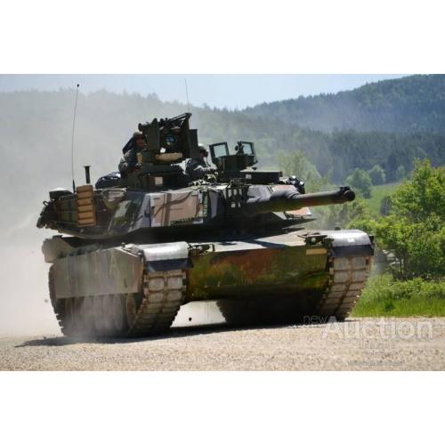 Новейший танк США "Abrams" M1A2 SEPv3, поставляемый в ВС Польши.