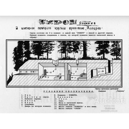 Схема схрону Роберта.