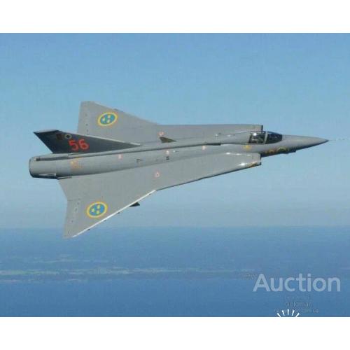 Шведский истребитель Saab 35 Draken