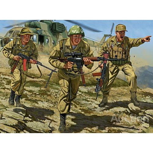 Советские солдаты в Афганистане.