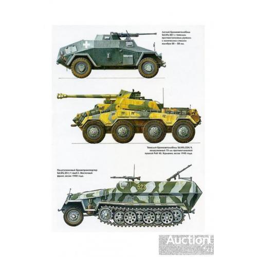 Военная техника вермахта и танки.
