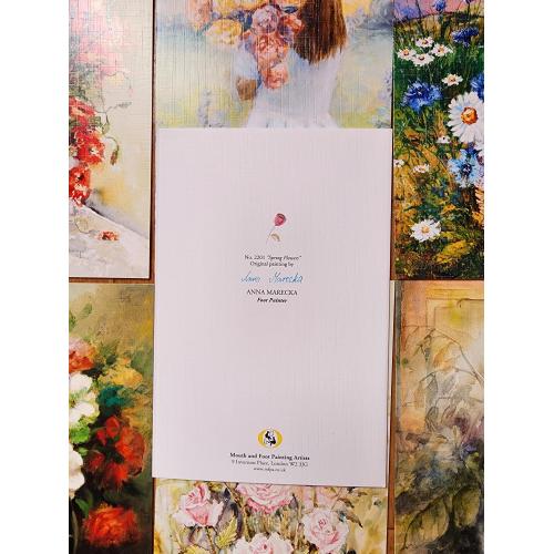 Серія листівок зображень картин майстрів, квіти та море, 40 одиниць. 
