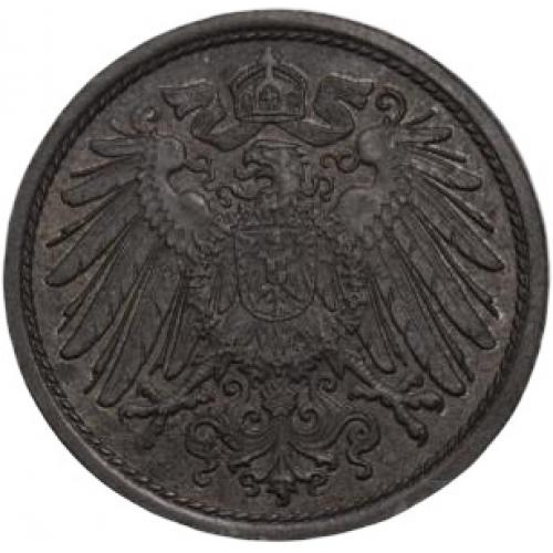 10 пфеннигов, 1921 г. Германия, Веймарская республика, отличное сохранение= UNC