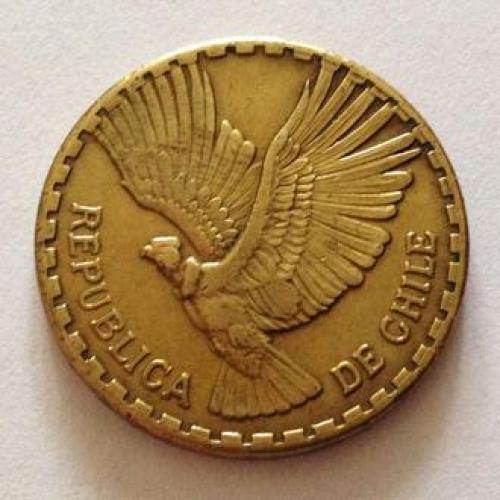 10 сентимо, 1966 г. Чили