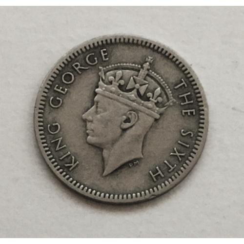 3 пенса,1952 г, Южная Родезия, колония Великобритании, Георг VI