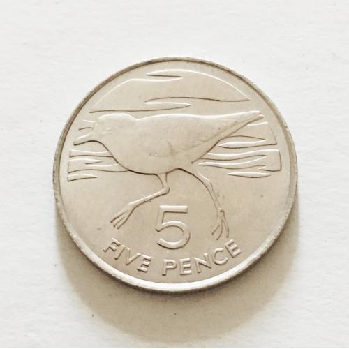 5 пенсов, 1984 г. остров Святой Елены