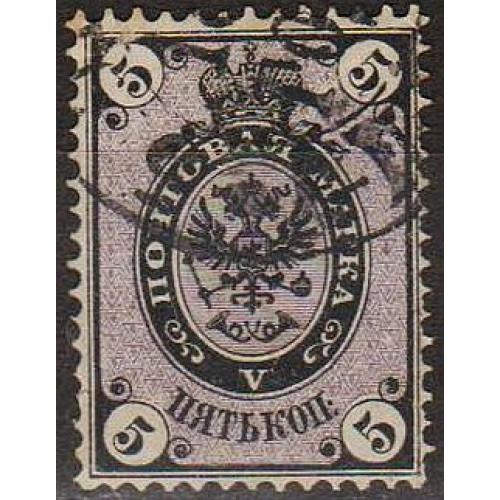 1866 - Росія - 5 коп СК 19  _100 руб