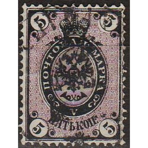 1866 - Росія - 5 коп СК 19  _100 руб