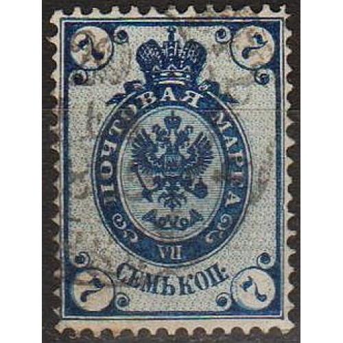 1884 - Росія - 7 коп Mi.38 _25 руб