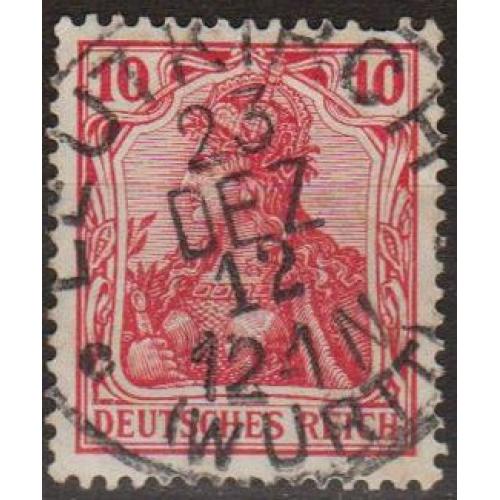 1905 - Німеччина - Стандарт - Germania 10 Mi.86  _2,0 €