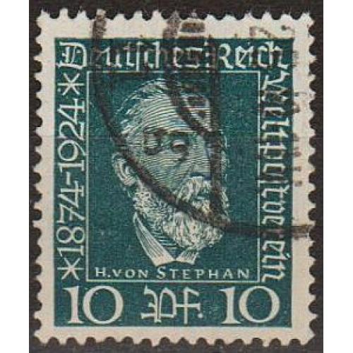 1924 - Німеччина - 50 років ВПС - Г.Стефан Mi.368