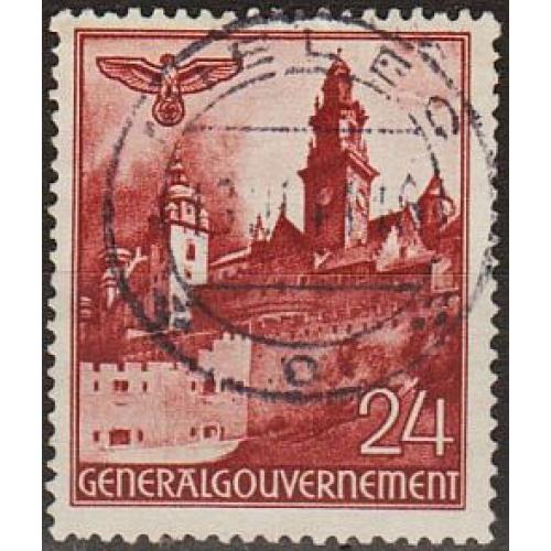 1940 - Рейх - Генерал-губернаторство - Стандарт - Архітектура 24 Mi.45