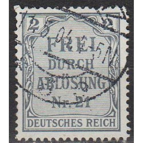 1903 - Німеччина - Марки платіжної служби Прусії 2 Mi.1 _6,0 € _гаш