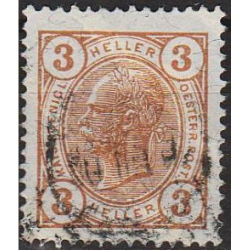 1905 - Австрія - Стандарт 3 Mi.121 гаш