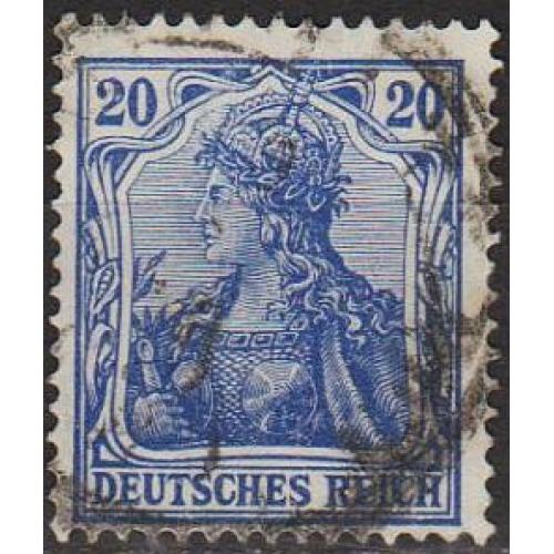 1905 - Німеччина - Стандарт - Germania 20  Mi.87  _2,0 €