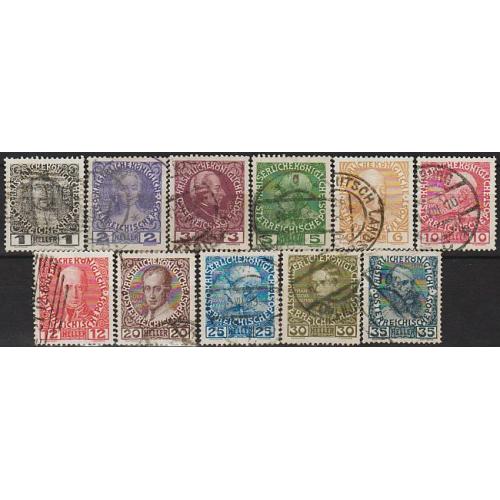 1908 - Австрія - 60 років правління Франца Йозефа Мі.139-49  _6,10  €