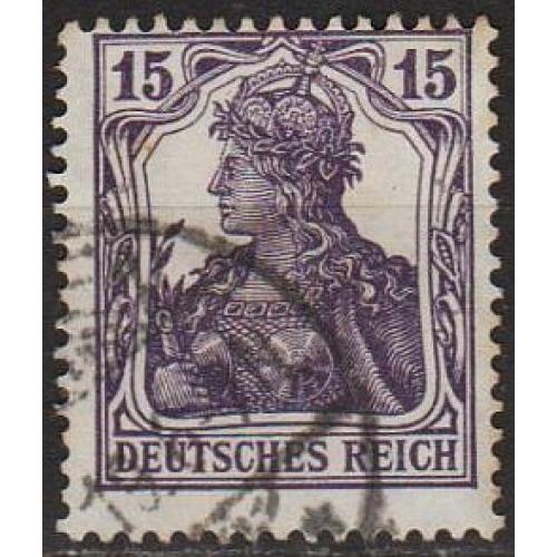 1917 - Німеччина - Стандарт - Germania Mi.101  _3,0 €