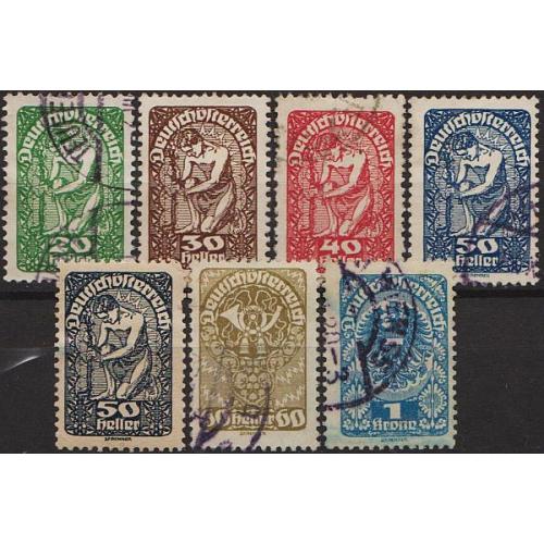 1919 - Австрія - Стандарти Mi.264-74  _2,10 €