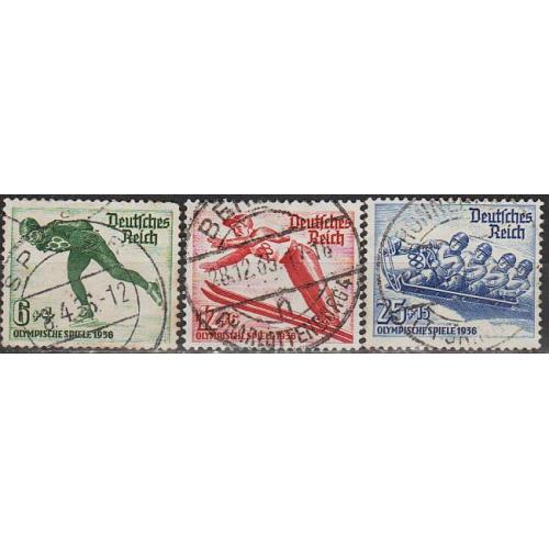 1935 - Рейх - Зимова Олімпіада Mi.600-602 - 13,0 Євро - повна