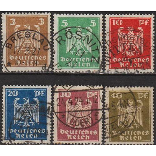 1924 - Німеччина - Стандарт - Орли Mi.355-60 _3,50 €