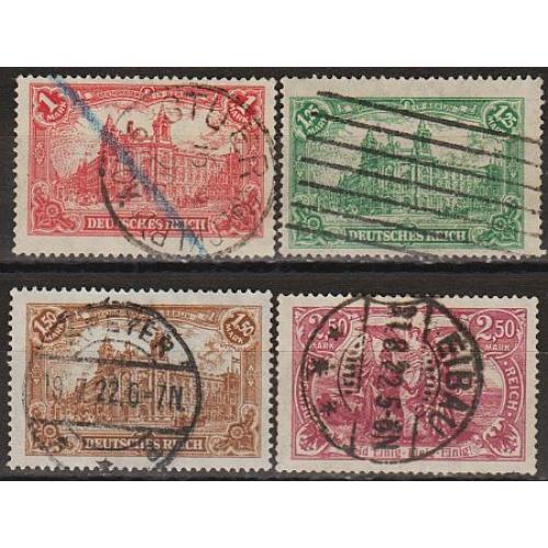 1920 - Німеччина - Стандарти Mi.113-15 _10,0 €