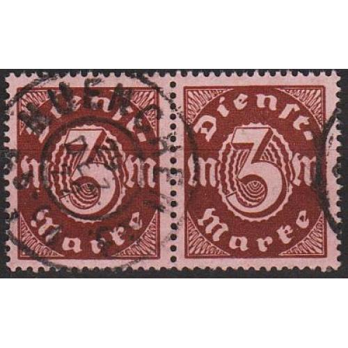 1921 - Німеччина - Службова 3 - Пара Mi.63 _4,0 €