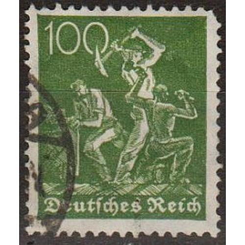 1921 - Німеччина - Стандарт 100 - wmk.2 Mi.187  _2,0 €