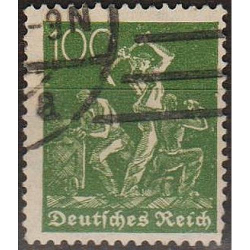 1921 - Німеччина - Стандарт 100 - wmk.2 Mi.187   _2,0 € 