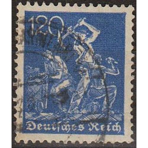 1921 - Німеччина - Стандарт 120 - wmk.1 Mi.168   _2,0 €