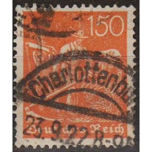 1921 - Німеччина - Стандарт 150 - wmk.2 Mi.189  _2,0 €