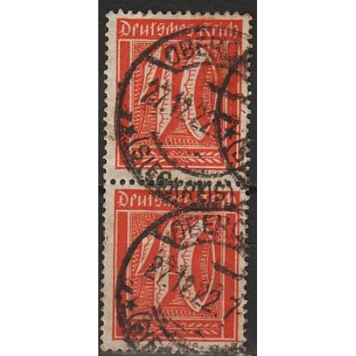 1921 - Німеччина - Стандарт - Деномінація 40 - Пара Mi.163 _4,0 €