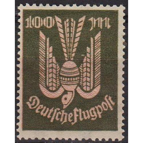 1923 - Німеччина - Авіапошта - Голуб 100 Mi.237 (*)