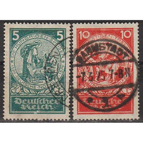 1924 - Німеччина - Допомога Mi.351-52 _9,0 €
