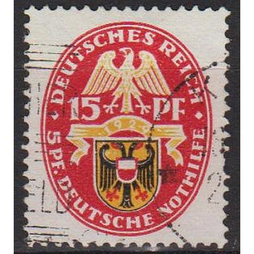 1929 - Німеччина - Допомога - Герби - Любек - 15 Mi.432 _гаш