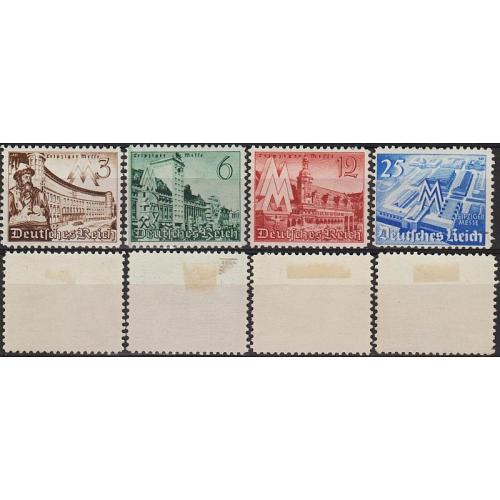 1940 - Рейх - Ярмарок в Лейпцигу Mi.739-42 *