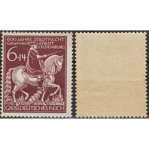 1945 - Рейх - 600 років міста Олденбург Mi.907 *