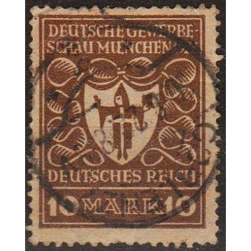 1922 - Німеччина - Торговий ярмарок в Мюнхені 10 Mi.203 _3,50 €