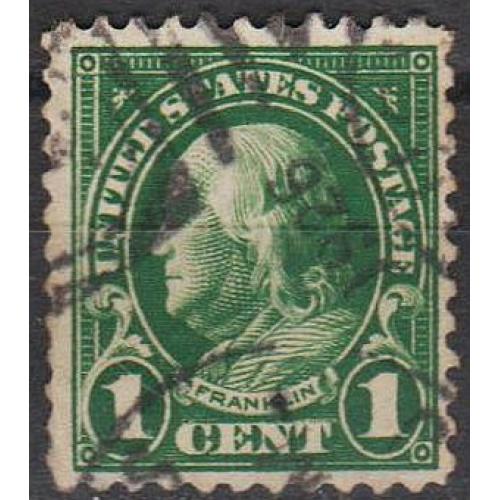 1923 - США - Стандарт - Франклін 1 Mi.260 _гаш