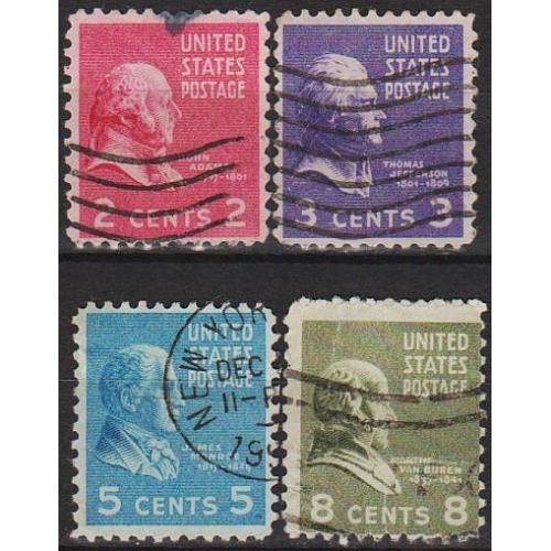 1938 - США - Стандарт - Президенти _гаш