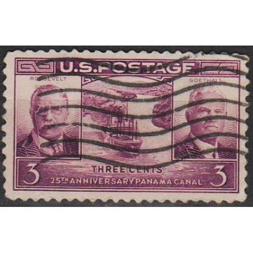 1939 - США - 25 років Панамського каналу Mi.452 _гаш