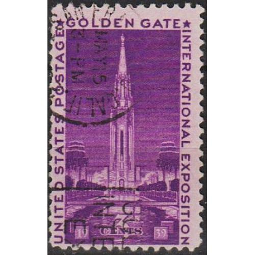 1939 - США - Виставка Голден Гейт Mi.447 _гаш