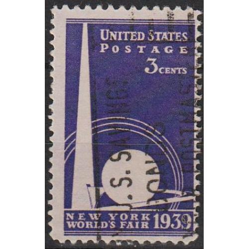 1939 - США - Ярмарок в Нью-Йорку Mi.448 _гаш