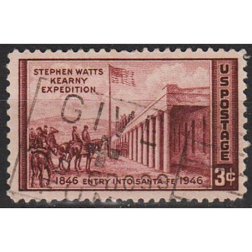 1946 - США - 100 років завоювання Санта Фе Mi.550 _гаш