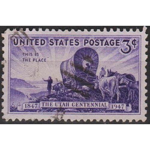 1947 - США - 100 років Юта Mi.559 _гаш