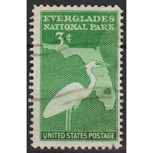 1947 - США - Вічнозелений парк у Флориді Mi.564 _гаш
