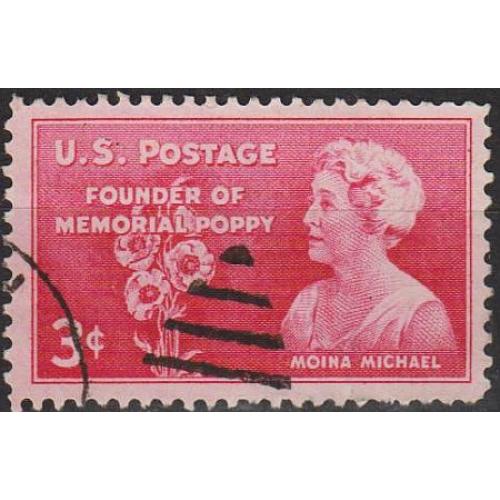 1948 - США - Мона Майкл Mi.590 _гаш